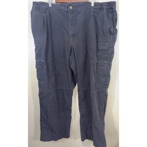 511 Tactical Pants Mens 50x28 Navy Blue Cargo Military Ripstop Pockets